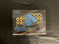 Pokemon Crown Zenith Pokemon Center Elite Trainer Box Plus ETB Factory Sealed - Image 1