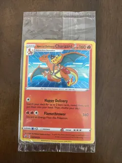 Pokemon TCG Special Delivery Charizard SWSH075 SEALED - Image 1