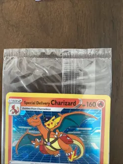 Pokemon TCG Special Delivery Charizard SWSH075 SEALED - Image 2
