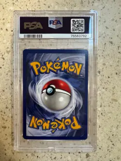 Pokemon Fossil Lapras Holo 1st Edition 10/62 PSA 7 - Image 2