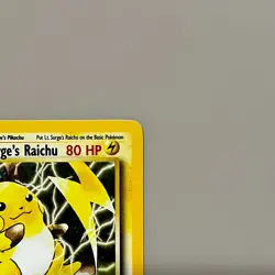Lt. Surge’s Raichu 11/132 1st Edition Gym Challenge Holo Rare Pokemon TCG NM - Image 4