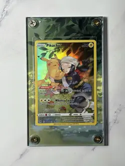 Pokemon Pikachu Trainer Gallery TG05/TG30 Lost Origin Sword & Shield W/ Display - Image 1