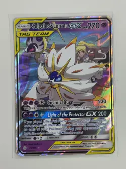 Pokemon TCG Solgaleo & Lunala Tag Team GX Sun & Moon - Cosmic Eclipse 75/236 - Image 1