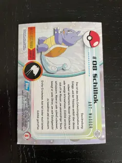 1999 Topps Chrome T.V. Schillok Foil deutsch #08 Pokemon - Image 2