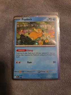 Psyduck 007 Cosmos Holo Promo - Pokemon TCG Mega Evolution -NM/M - Image 1