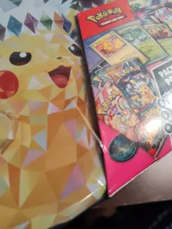Pokemon Surging Sparks 2024 Fall Collectors Chest Sealed Tin Lunchbox - LOT OF 2 - Image 5