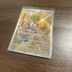 Mimikyu Paldean Fates Pokemon Center Stamp Exclusive ETB Promo Sealed 💜😎 - Image 1