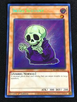 Yugioh Skull Servant BLMM-EN002 1st Secret (NM) - Image 1