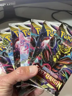 Lost Origin Booster Pack Lot x8 - SEALED - Pokemon Card TCG - Image 3