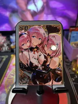 Goddess Story Metal Card Serialized Anime Waifu To Love Ru Momo Triplet Darkness - Image 1