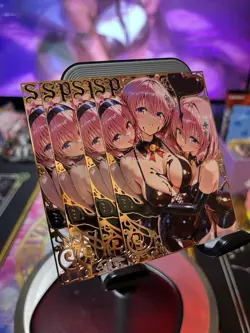 Goddess Story Metal Card Serialized Anime Waifu To Love Ru Momo Triplet Darkness - Image 2