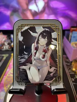 (Double Sided) Goddess Story Metal Card Serialized Anime Waifu - Image 1