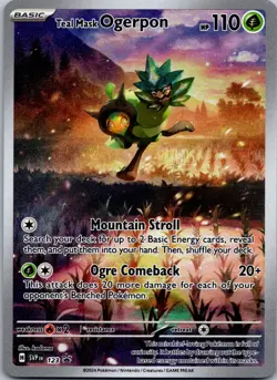 Teal Mask Ogerpon 123 SV: Scarlet & Violet Promo Cards Promo NM - Image 1