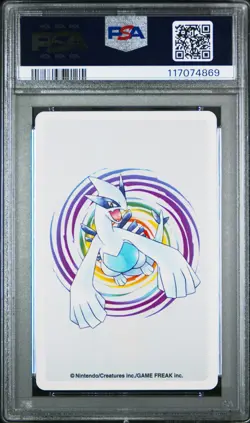 2000 POKEMON SILVER VERSION PLAYING CARDS ACE OF DIAMONDS #158 TOTODILE PSA 10 - Image 2