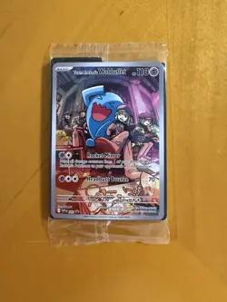 Team Rocket's Wobbuffet 203 MINT + SEALED Sv: Scarlet & Violet Promo Cards Holo - Image 1