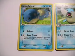Spheal 56/95 57/95 & Sealeo 31/95 EX Team Magma Vs Aqua 3 Pokemon Card - Image 2