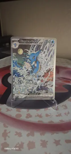Kingdra ex 131 Sv: Scarlet & Violet Promo Pokemon Card Holo MINT! - Image 1