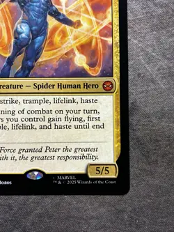 Cosmic Spider-Man 0127 Mythic Non Foil - Spider-Man TCG - Image 5