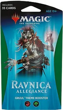 Ravnica Allegiance Gruul Themed Booster (ENGLISH) BRAND NEW MAGIC MTG ABUGames - Image 1