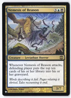 Nemesis of Reason R The List Reprints 28/145 LP - Image 1
