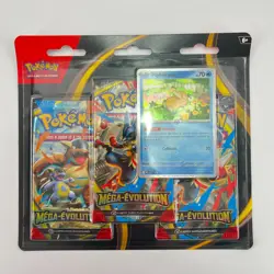 Pokemon TCG 🇫🇷 Tripack 3 Boosters ME01 Mega-Evolution Psykokwak ME1 Scelle - Image 1