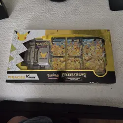 Pokemon Celebrations Premium Playmat Collection box Pikachu V-UNION - Image 1