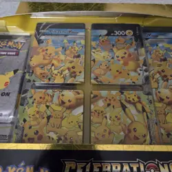 Pokemon Celebrations Premium Playmat Collection box Pikachu V-UNION - Image 4