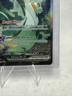 Pokemon TCG Serperior EX 164/086 Illustration Rare Holo Sv: Black Bolt Near Mint - Image 4
