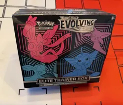 Pokemon TCG Sword & Shield Evolving Skies ETB NEW Sealed Elite Trainer Box - Image 1