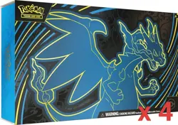 PRESALE Pokemon TCG Mega Charizard X ex Ultra Premium Collection case (4 Boxes) - Image 1