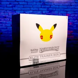 Pokemon Celebrations Elite Trainer Box ETB 25th Anniversary Factory Sealed - Image 1