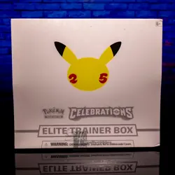 Pokemon Celebrations Elite Trainer Box ETB 25th Anniversary Factory Sealed - Image 2