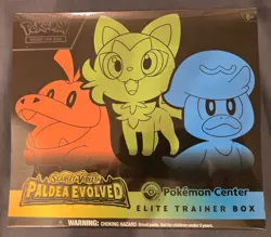 Pokemon TCG Scarlet & Violet Paldea Evolved Pokemon Center Elite Trainer Box - Image 1