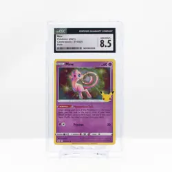 Pokemon Mew Holo #11 Celebrations 2021 - CGC 8.5 - Image 2
