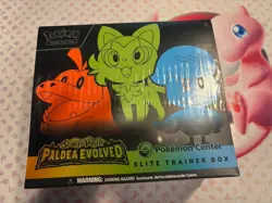 Pokemon Center EXCLUSIVE Paldea Evolved Elite Trainer Box ETB SEALED - Image 1