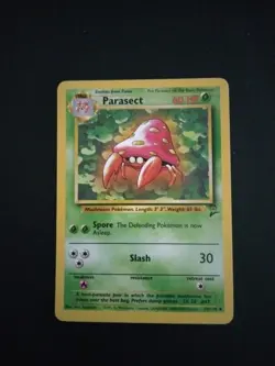 Parasect 055/130 Base Set 2 Regular Common Unlimited NM Pokemon TCG - Image 1