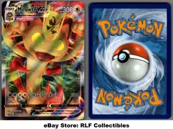 2020 Pokemon, Sword & Shield Promos, #SWSH005 Meowth VMax, Holo Black Star Promo - Image 1