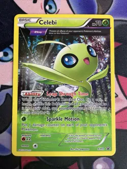 Celebi XY93 - Holo Swirl - Black Star Promo - 2015 Pokemon Card - LP - Image 1