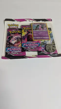 Pokemon Fusion Strike Trading Card 3 Pack Blister Espeon - Image 3
