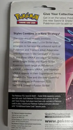 Pokemon Fusion Strike Trading Card 3 Pack Blister Espeon - Image 5