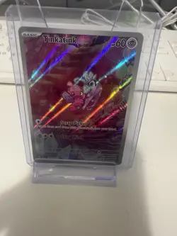 Pokemon TCG Tinkatink Scarlet & Violet Paldea Evolved Holo Card 216/193 NM - Image 1