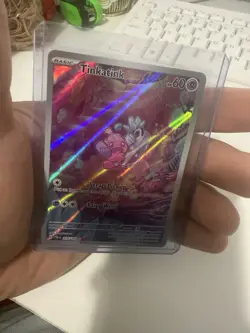 Pokemon TCG Tinkatink Scarlet & Violet Paldea Evolved Holo Card 216/193 NM - Image 3