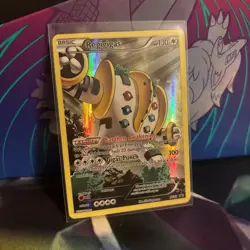 Pokemon Regigigas TCG Black Star Promos Holo Card XY82 NM - LP Condition - Image 1