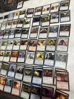 Vintage Magic The Gathering Uncommon Silver Cards Huge Lot Of 200+ No Commons - Image 3