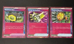 3 X Pokemon Ace Spec Card Lot Near Mint Maximum Belt Megaton And Cyclone - Image 1