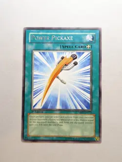 Power Pickaxe ABPF-EN053 Silver Rare Yu-Gi-Oh Card 1st Edition - Image 1