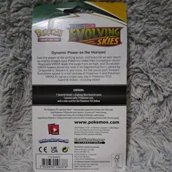 Pokemon Card Game TCG Evolving Skies Slowpoke Blister Pack New Sealed - Image 2