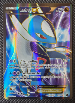 Pokemon Card - Latios Ex - B&W Plasma Freeze - Full Art - 113/116 - LP - Image 1