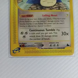 Snorlax 100/144 Skyridge Common Pokemon Card NM VGC clean card free post - Image 3
