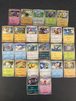 51. Pokemon 25 Card Bulk Lot | 5 Holo + 20 Common - Authentic TCG Collection - Image 1